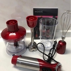 【美品】一台多役 電動ハンドブレンダー/フードプロセッサー セット売り