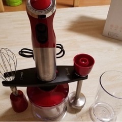 【美品】一台多役 電動ハンドブレンダー/フードプロセッサー セット売りの画像
