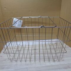 美品　未使用品　ワイヤーバスケット　かご　ニトリ　クアドラドM　...