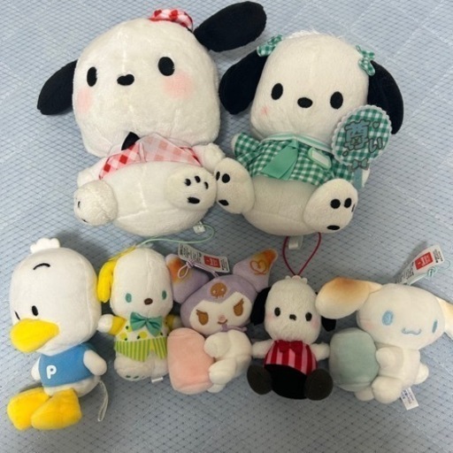 サンリオ ぬいぐるみ ポチャッコ ペックル クロミちゃん シナモンまとめ売り