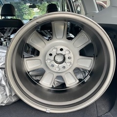 デリカd5 18インチホイール4本　新車外し