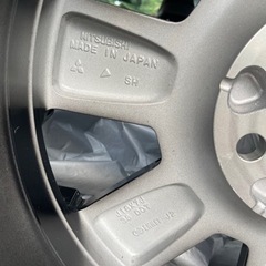 デリカd5 18インチホイール4本　新車外し