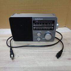 オーム電機 OHM AudioComm ワイドFM AM/FMポ...