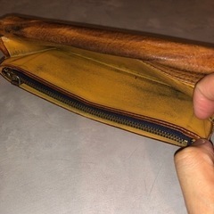 GANZO 長財布　ネイビーの画像