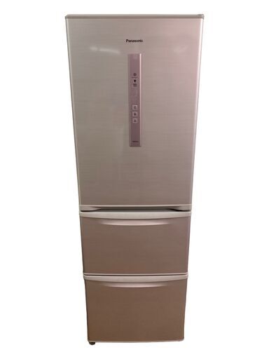 【大幅値下げ！/直接引取歓迎！】Panasonic/パナソニック ３ドア大型冷凍冷蔵庫 NR-C37DM-P 内容積365L 2015年製（埼玉県川越市）