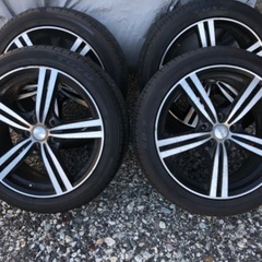 春の準備　18インチタイヤホイールセット　225/45R18 バ...