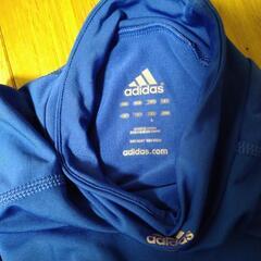 adidas　アディダス　アンダーシャツ　ブルー　サッカー　フットサル　未使用の画像