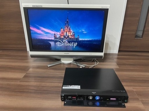 【AQUOSレコーダーもセット】32V AQUOSテレビ