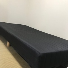 シングル足付きベッドと厚み10mmシングルマットレスセット♪の画像