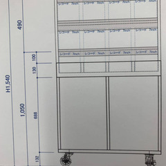 レコードラックの画像