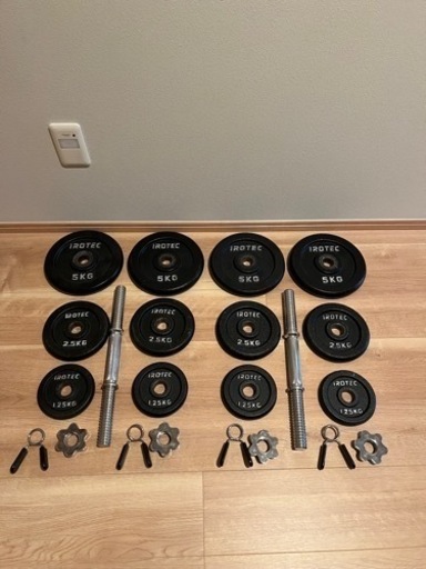 IROTEC(アイロテック) アイアンダンベル （片手20KG×2）