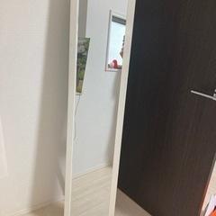 全身鏡　白