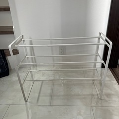 シューズラック 3段 山崎実業