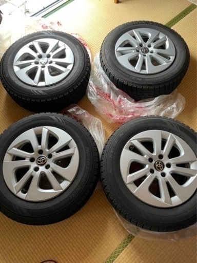 50プリウス純正ホイール　スタッドレス
