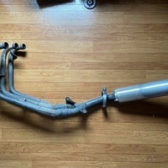 CB400SF SPEC2 純正エキパイ　社外サイレンサー