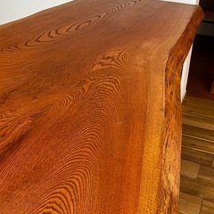 一枚板 ダイニングテーブル アトリエ木馬 の画像