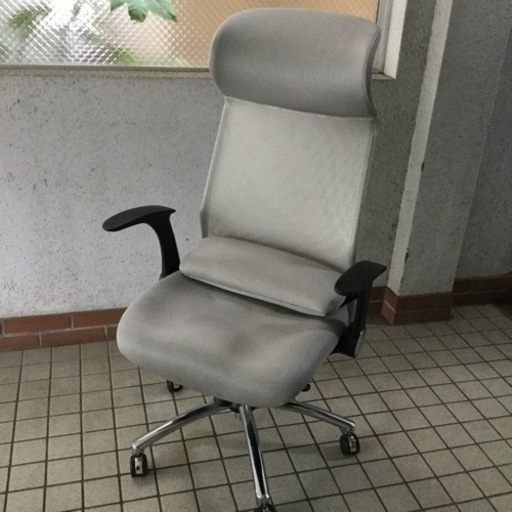 デスクチェア グレー