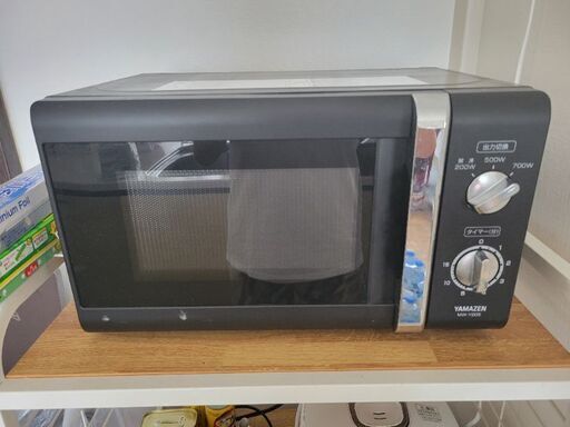 シンプル電子レンジです。