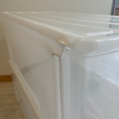 ★決定　ニトリ・衣類収納ケース2個の画像