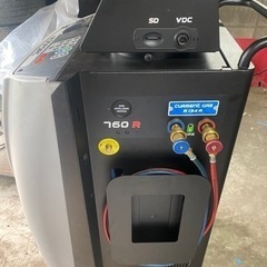 カーエアコン全自動型フロンガス交換機 ヤマダ RSA-760R エアコンガス回収機 R134a 冷媒 カークーラー ガスチャージ 整備の画像