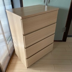 衣類収納　チェストの画像