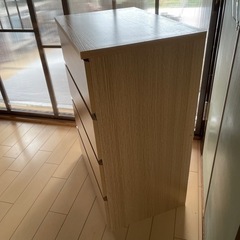 衣類収納　チェストの画像