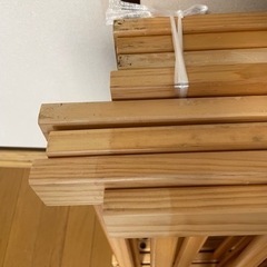 木製ベビーサークルの画像