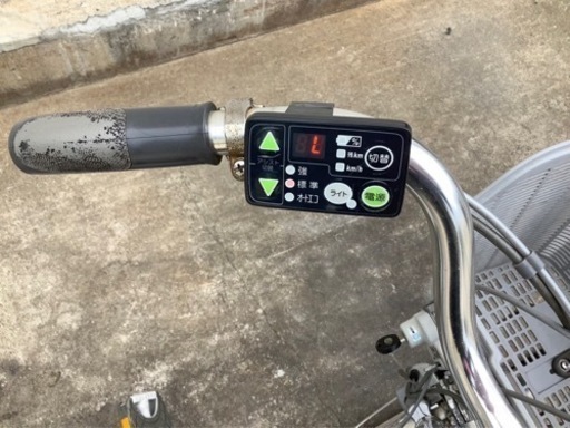 163 ブリヂストン新機種電動アシスト自転車assista18-16インチグレー 