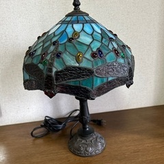 【終了】ステンドグラス風ランプ