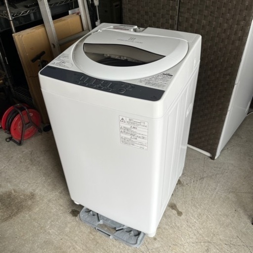 ☆激安サービス品!!☆ 東芝 5.0kg 全自動電機洗濯機 AW-5G6 2019年