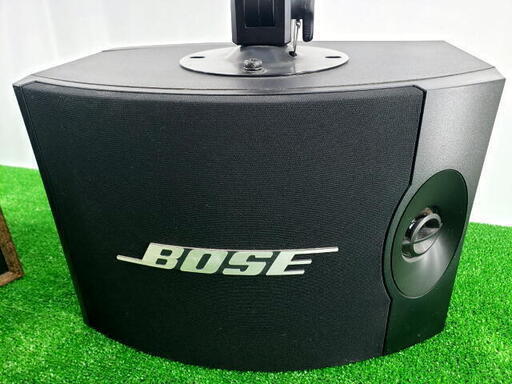 【コレ見て！ 家電】美品  BOSE ボーズ 301V スピーカー ペア BOSE純正取付金具 ブラック