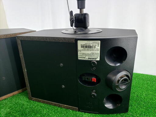 【コレ見て！ 家電】美品  BOSE ボーズ 301V スピーカー ペア BOSE純正取付金具 ブラック