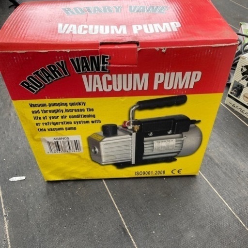 エアコンガスチャージフルセット　マニホールドゲージ+真空ポンプセット　冷媒補充A