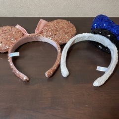 カチューシャ　ディズニー　スパンコール