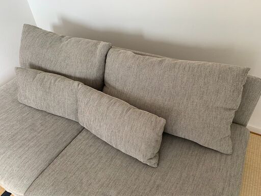 IKEA 3人がけソファ SÖDERHAMN Viarp ベージュ・ブラウン