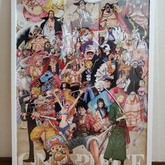 ワンピース 特大ポスター 額入り 