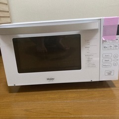美品　電子レンジ　2021年製　ハイアール　説明書つき