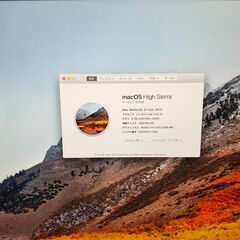 APPLE iMac 27インチ 2017 5k SSD500G　MNED2J/Aの画像