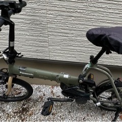 電動折りたたみ自転車　Panasonic off time 2ヶ...