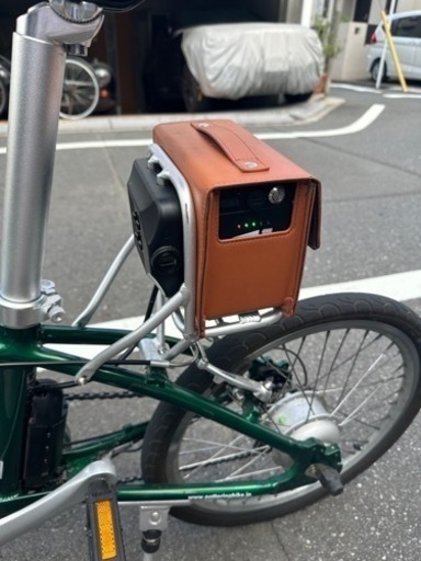 【8/27までの販売】電動折りたたみ自転車 デイトナDE-01ミニベロ グリーン