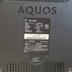 SHARP / AQUOS / 32型 / 2011年製の画像