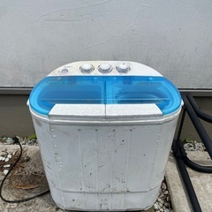＜差し上げます＞ポータブル２槽式洗濯機
