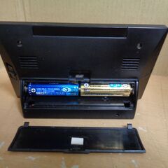 正常作動品　電波時計 (デジタル掛/置兼用時計) シチズン CITIZEN 　電池式　置き時計 デジタル パルデジットエース (8RZ133-002） の画像