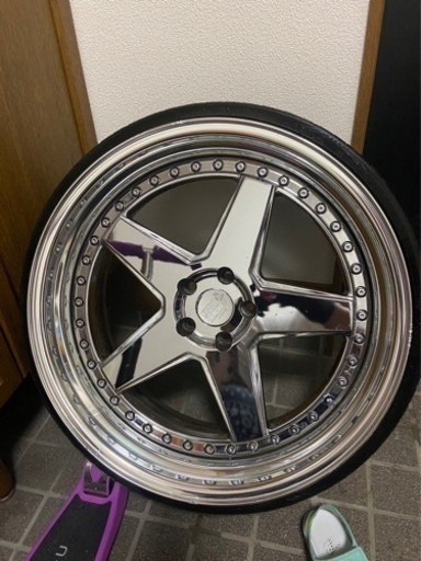 21インチホイール。