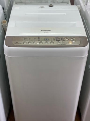 送料・設置込み　洗濯機　7kg Panasonic 2017年