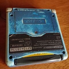 ゲームボーイアドバンスSP+カセット【ポケモン青】【スーパーマリオ】【ベイブレード2002】の画像