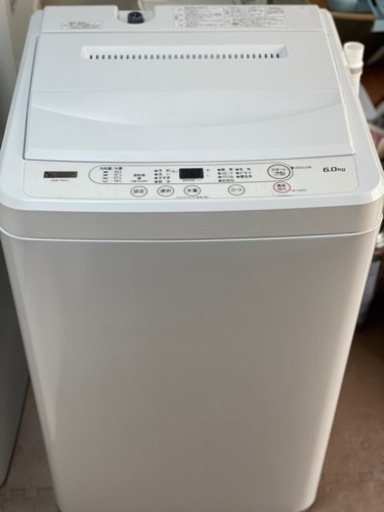 送料・設置込み　洗濯機　6kg ヤマダ　2020年