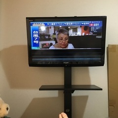 テレビスタンド　黒色