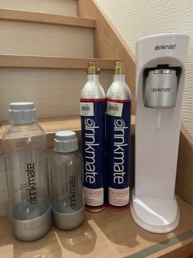【美品！】ドリンクメイト ホワイト drinkmate DRM1001 白