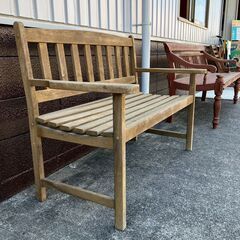 木製ベンチチェア（幅117cm）